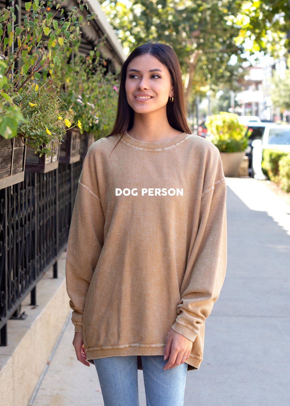Dog Person Cord Sweatshirt - Treat Dreams